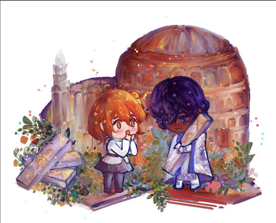Arjuna x Gudako FGO